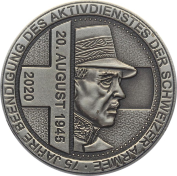 Preview: 1. August-Taler 2020 - Aktivdienst der Schweizer Armee Preview: 1. August-Taler 2020 - Aktivdienst der Schweizer Armee